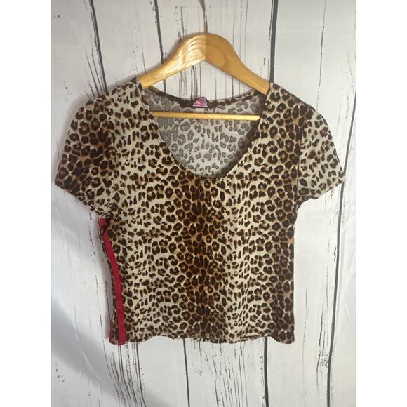 Cheetah Print Top - Picture 1 of 3